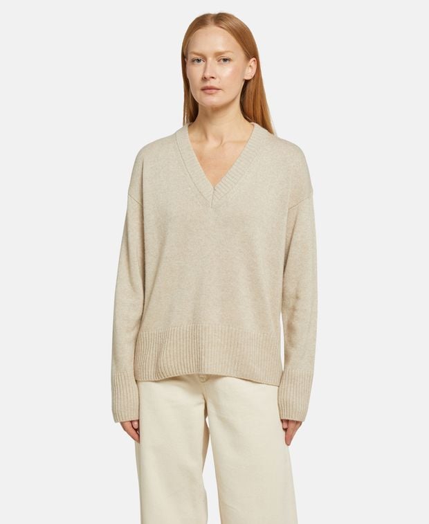 Pullover mit Wollanteil