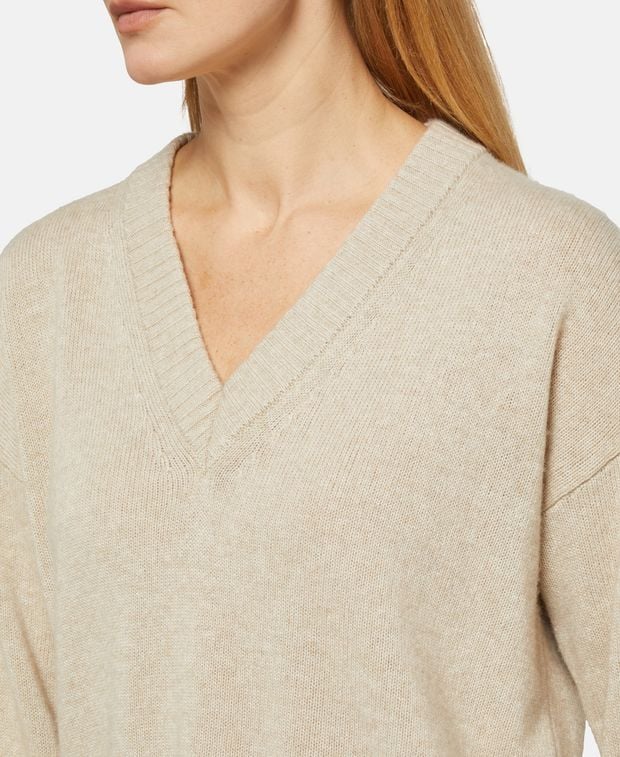 Pullover mit Wollanteil