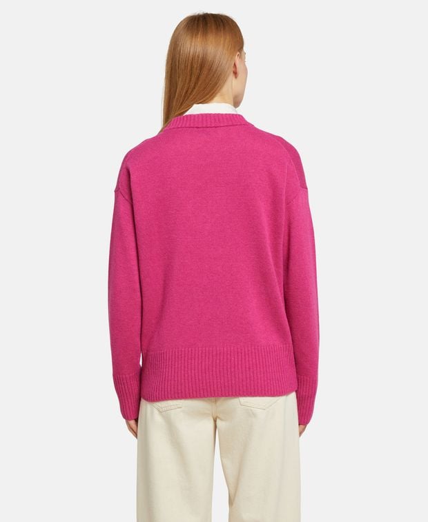 Pullover mit Wollanteil