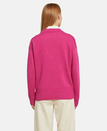 Pullover mit Wollanteil