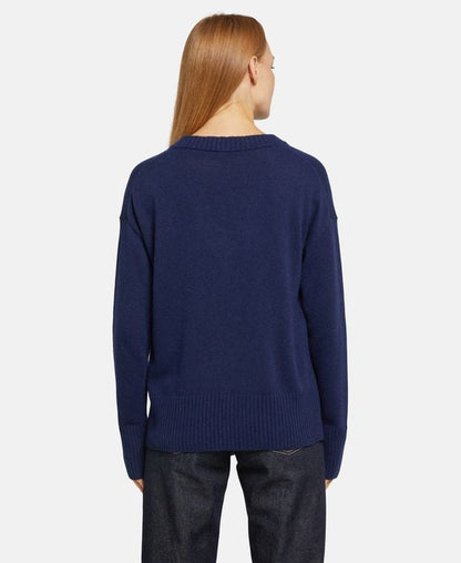 Pullover mit Wollanteil