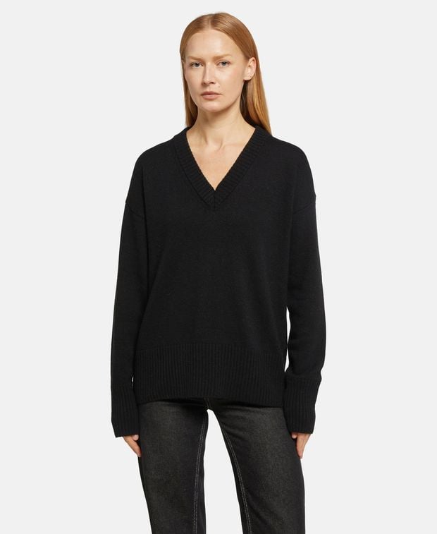 Pullover mit Wollanteil