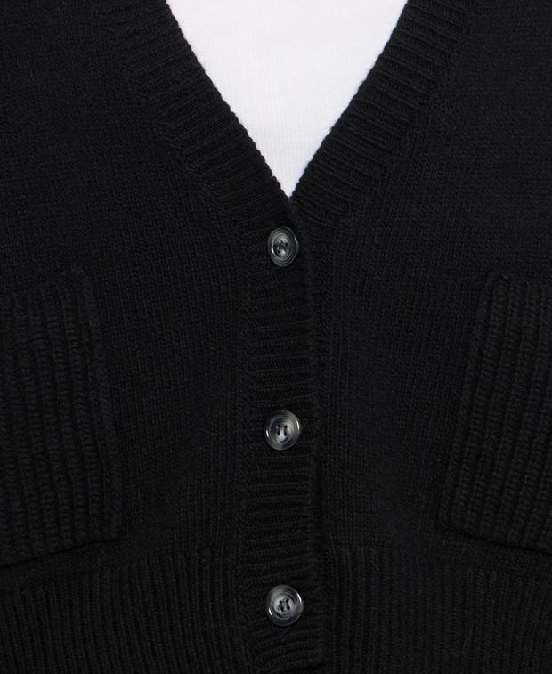 Woll-Strickjacke