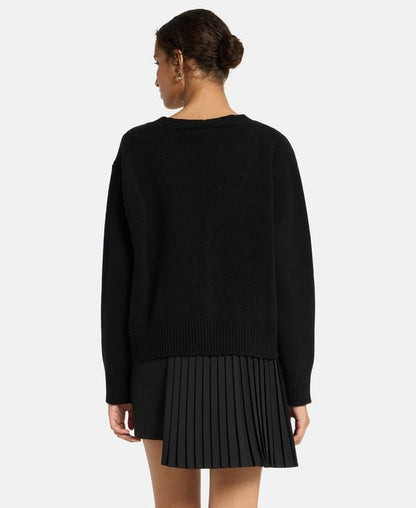 Woll-Strickjacke