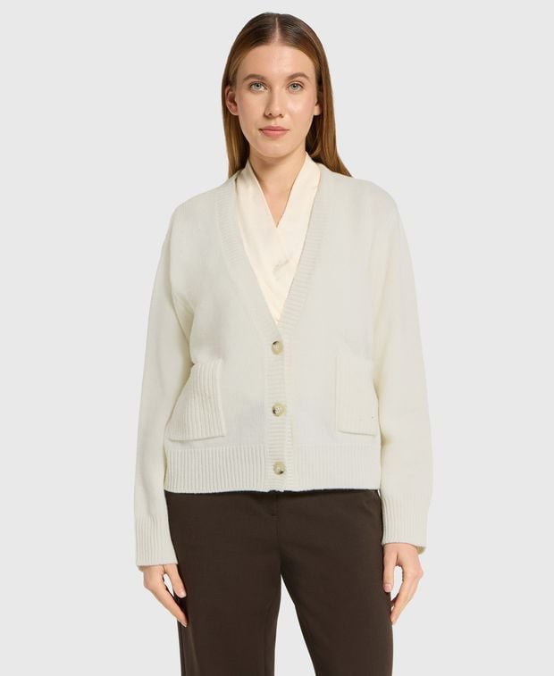 Woll-Strickjacke