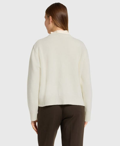 Woll-Strickjacke