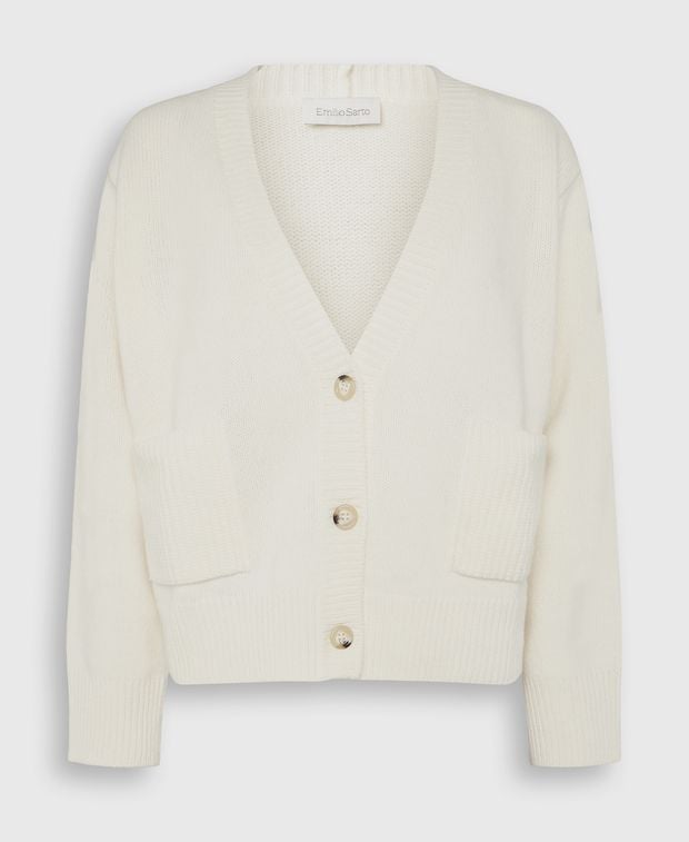 Woll-Strickjacke