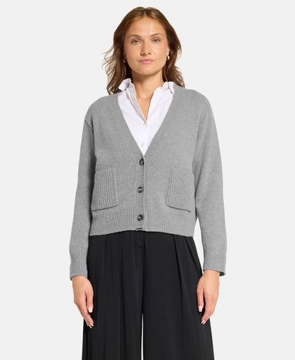Woll-Strickjacke