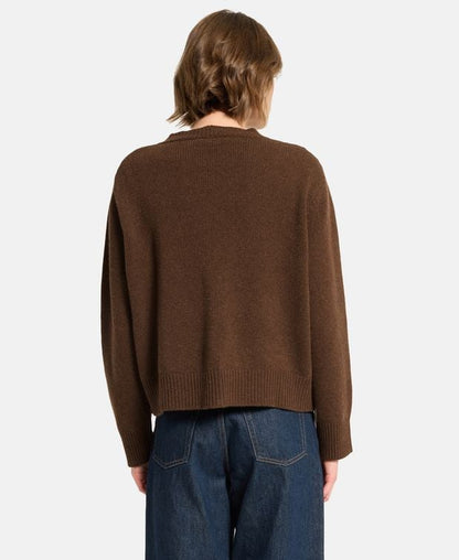 Woll-Strickjacke