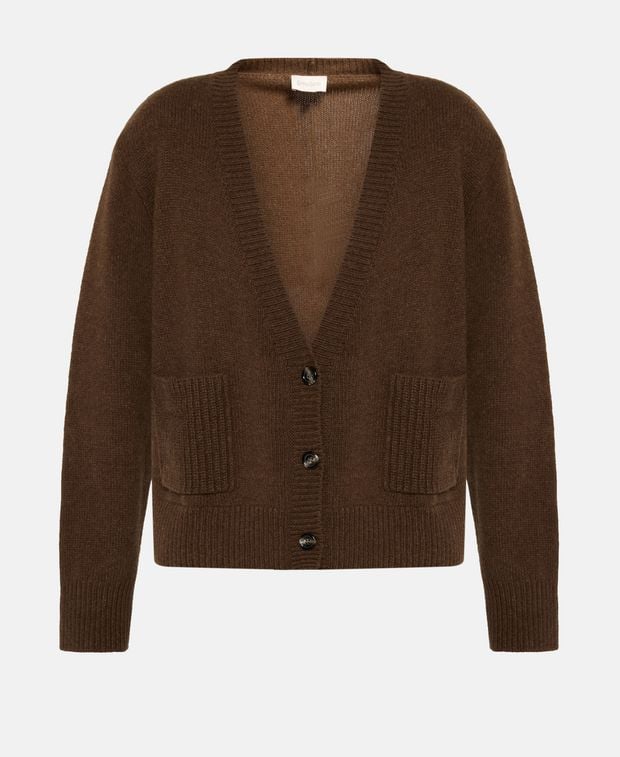 Woll-Strickjacke