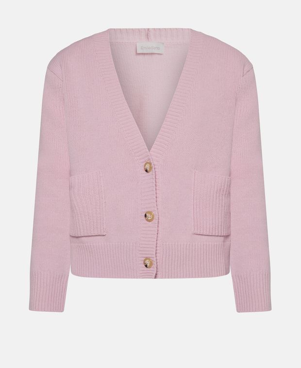 Woll-Strickjacke